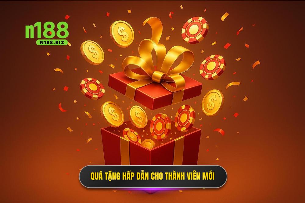 2.bùng Nổ Quà Tặng Chào Mừng Cho Thành Viên Mới