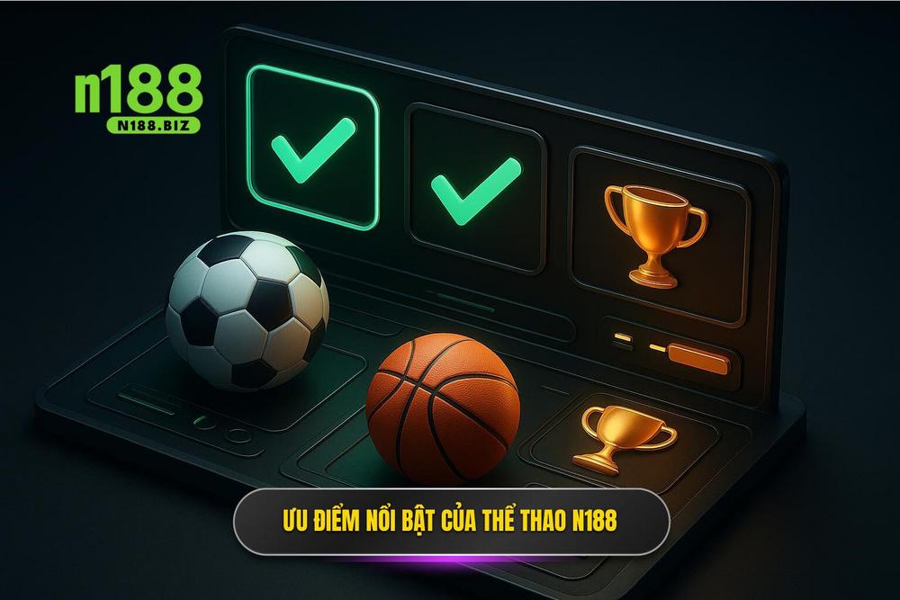 3.bảng So Sánh ưu điểm Nổi Bật Của Thể Thao N188